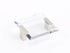 Schaub 315-15-CL 2-1/2" Center to Center Positano Clear Cabinet Pull Satin Nickel Finish Sparrow Supply