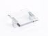 Schaub 315-26-CL 2-1/2" Center to Center Positano Clear Cabinet Pull Polished Chrome Finish Sparrow Supply