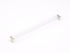 Schaub 318-15-CL 12-5/8" Center to Center Positano Clear Cabinet Pull Satin Nickel Finish Sparrow Supply
