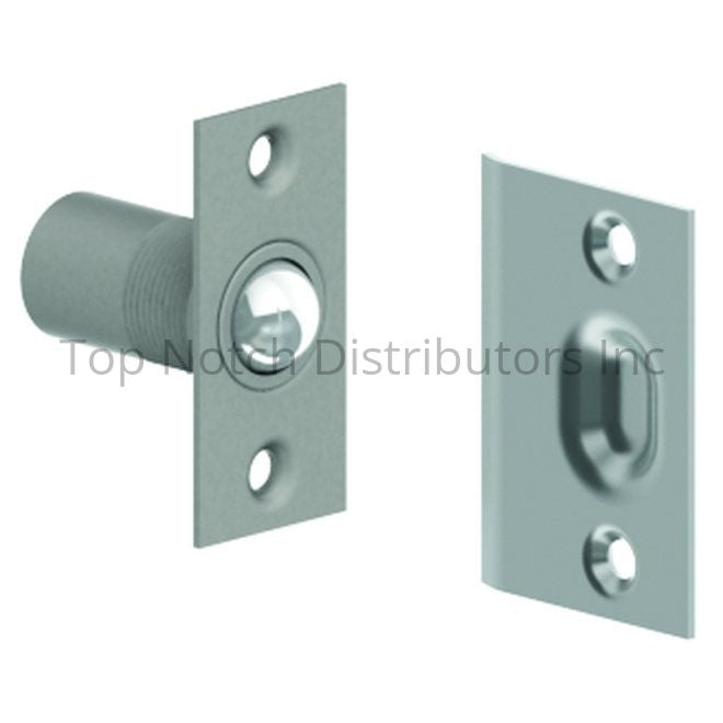 Hager 321R26D Adjustable Square Corner Ball Catch Satin Chrome Sparrow Supply