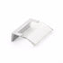 Schaub 323-26-CL 1-1/4" Center to Center Positano Arch Clear Cabinet Edge Pull Polished Chrome Finish Sparrow Supply