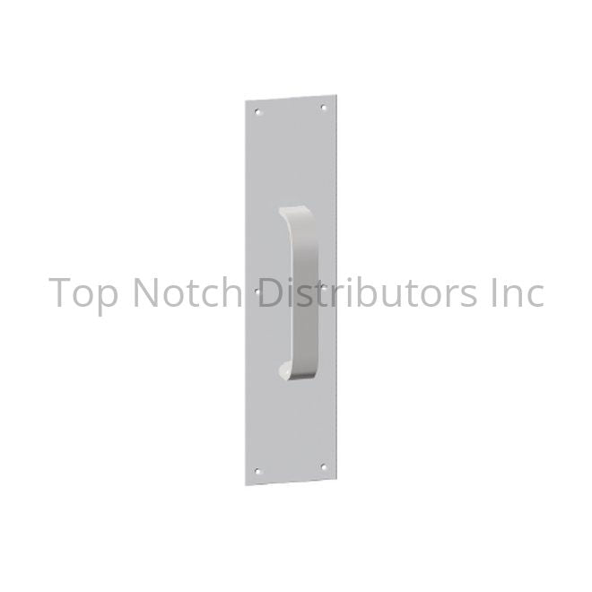 Hager 32J41632D 4" x 16" Square Corner Pull Plate with 2J 10" Cente... Sparrow Supply