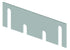Hager 337D 5" .065 Gauge Template Hinge Shim Prime Coat Finish - * Not Returnable * Sparrow Supply