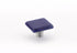 Schaub 34-SPS 1-1/2" Square Glass Ice Cabinet Knob Sapphire Silk Finish Sparrow Supply
