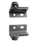 Best Hinges 34026DRH Right Hand Floor Mounted Wardrobe Pivot Set # 350158 Satin Chrome Finish Sparrow Supply