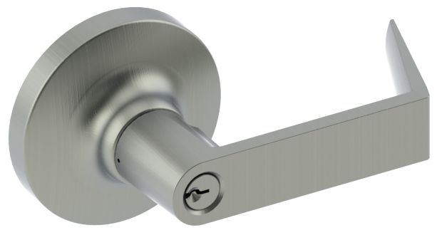 Hager 3480WTN26D Withnell Lever Storeroom Cylindrical Lock Satin Chrome Finish Sparrow Supply