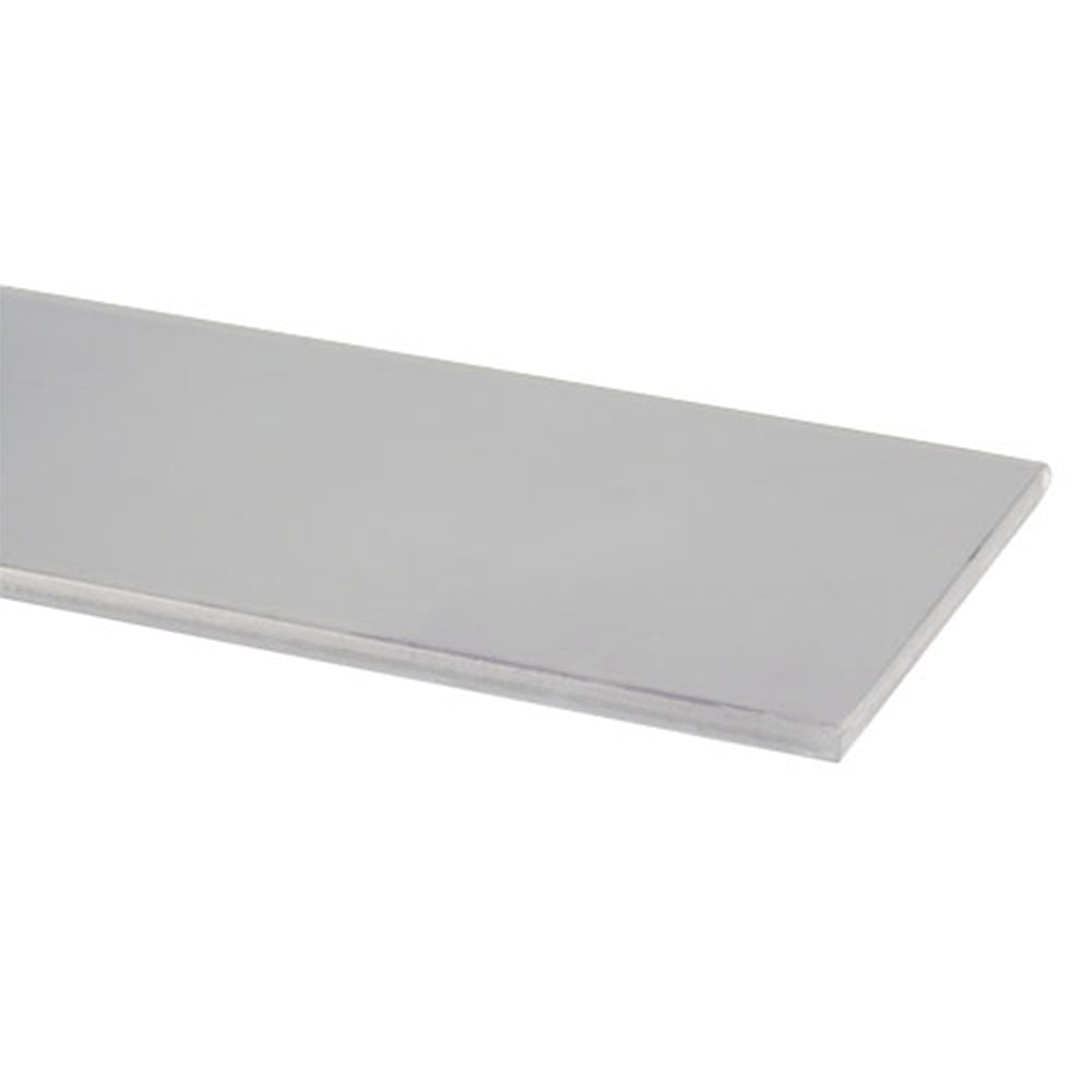 Pemko 357SP84 84" (7') T Overlapping Astragal with Pile Galvanized Steel Finish Sparrow Supply