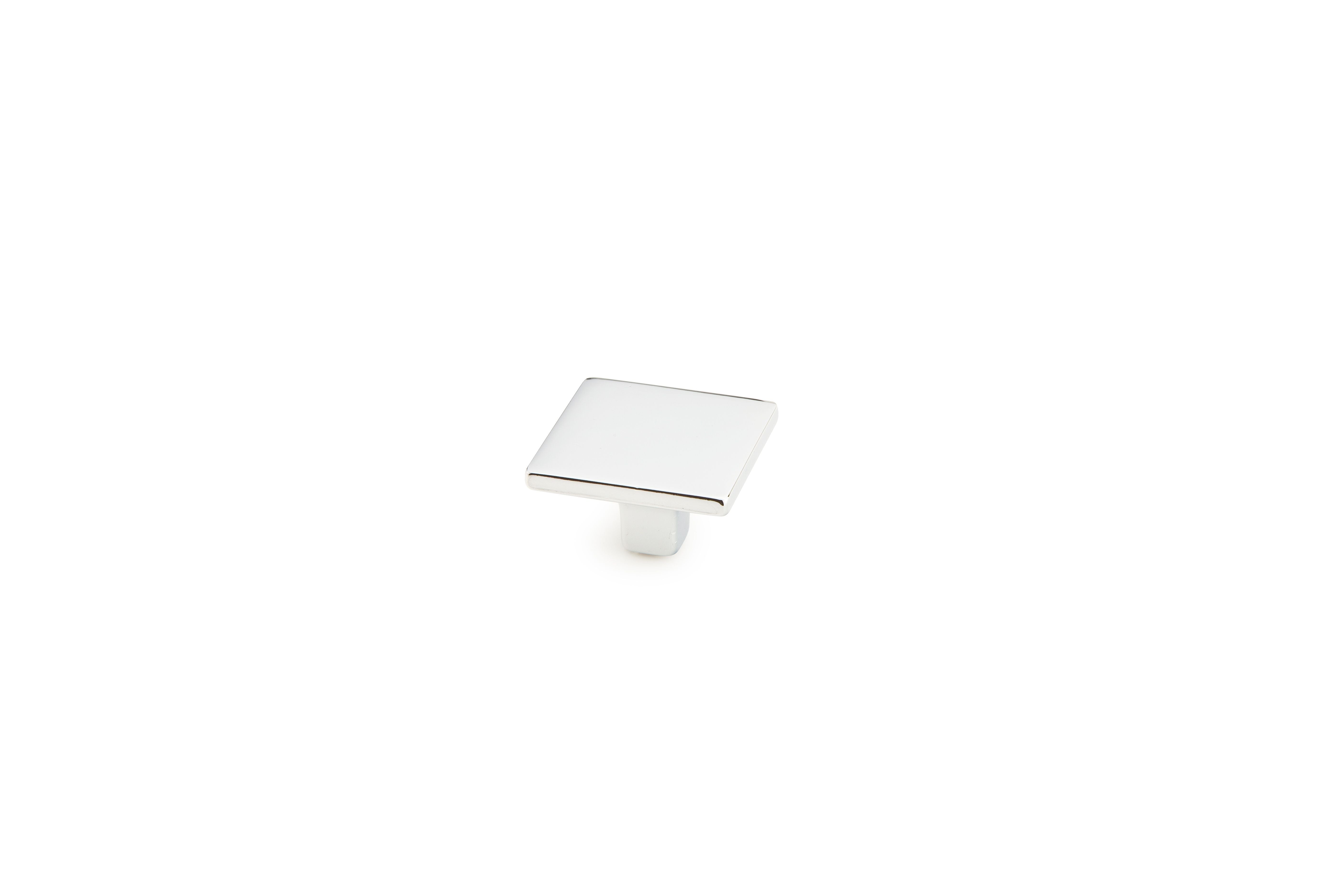 Schaub 360-26 1-3/8" Armadio Square Cabinet Knob Polished Chrome Finish Sparrow Supply