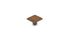 Schaub 360-BRBZ 1-3/8" Armadio Square Cabinet Knob Burnished Bronze Finish Sparrow Supply