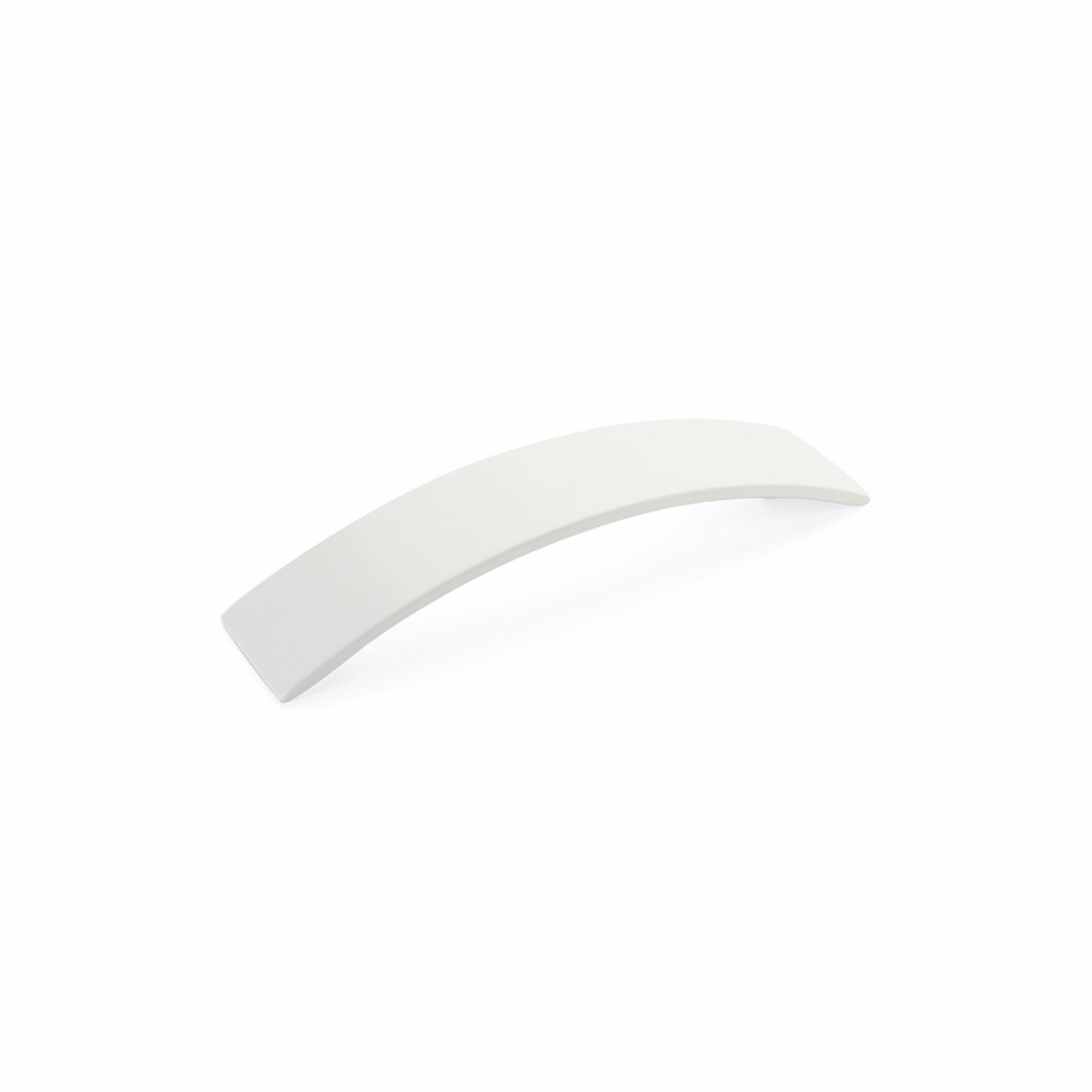 Schaub 363-MW 128mm Center to Center Arched Armadio Cabinet Pull Matte White Finish Sparrow Supply