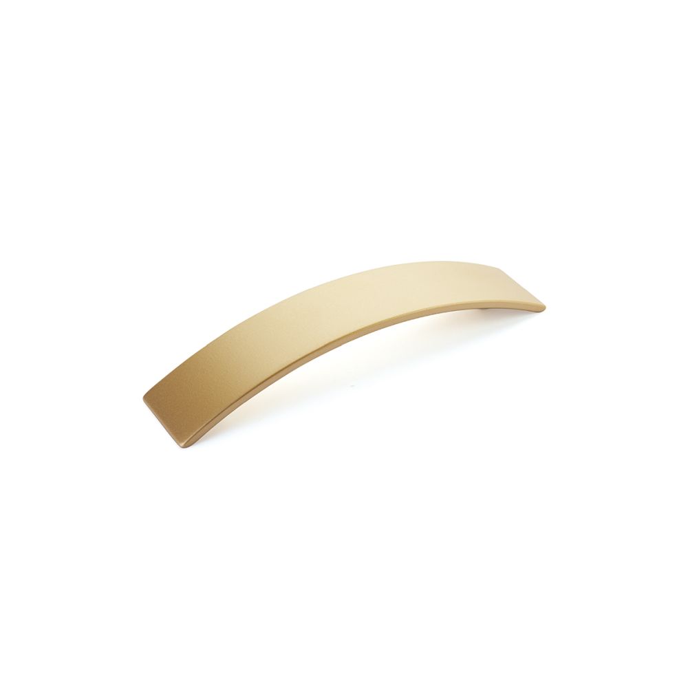 Schaub 363-SSB Armadio Arched 128 mm Center to Center Cabinet Pull Signature Satin Brass Finish Sparrow Supply