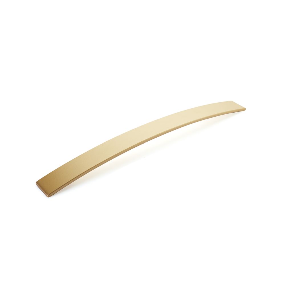 Schaub 365-SSB Armadio Arched 288 and 320 mm Center to Center Cabinet Pull Signature Satin Brass Finish Sparrow Supply