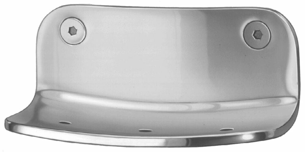 Bradley 900-000000 Soap Dish, Stainless, Surface Mt