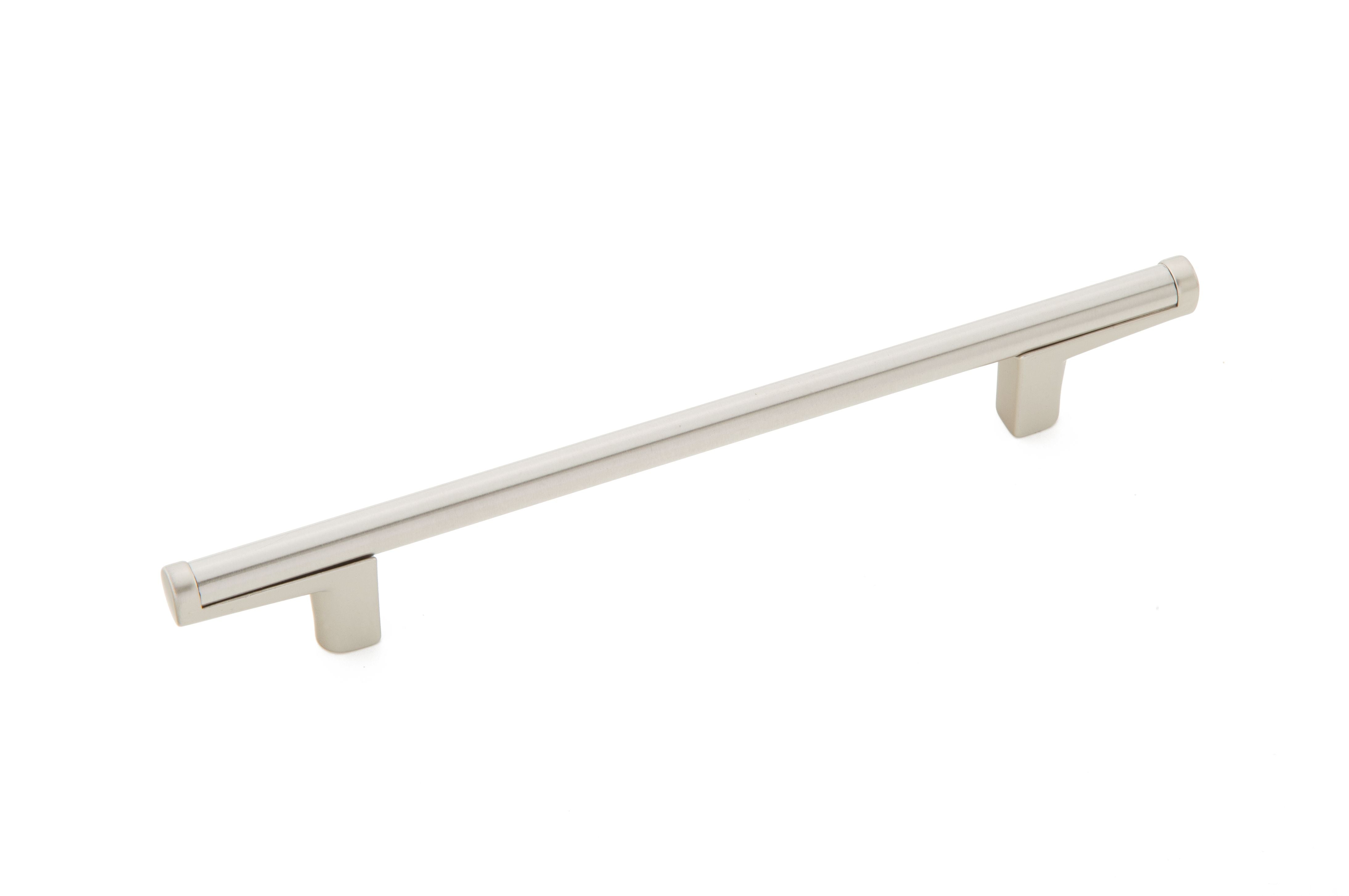 Schaub 370-15 128mm Center to Center Regatta Cabinet Pull Satin Nickel Finish Sparrow Supply