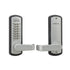 Lockey 3835SCMG Mechanical Keyless Lever Lock with Passage Function and Single Combination Satin Chrome Marine Grade Finish Sparrow Supply