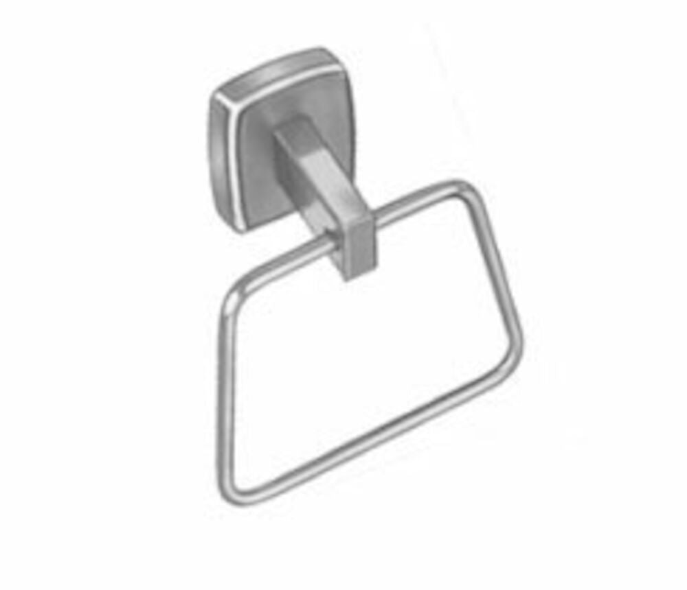 Bradley 9335-000000 Towel Ring, Polished SS, Surface Mt