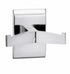 Bradley 912-000000 Robe Hook, Double, Chrome Plated