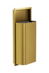 Bradley 3B1-100000-BR Waste Rec- Semi-Rec, Medium Cap. (D-Shape) Brushed Brass Sparrow Supply