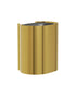 Bradley 3B1-110000-BR Waste Rec- Surface , Medium Cap. (P-Shape) Brushed Brass Sparrow Supply