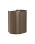 Bradley 3B1-110000-BZ Waste Rec- Surface , Medium Cap. (P-Shape) Brushed Bronze Sparrow Supply