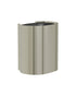 Bradley 3B1-110000-BN Waste Rec- Surface , Medium Cap. (P-Shape) Brushed Nickel Sparrow Supply