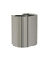 Bradley 3B1-110000-BS Waste Rec- Surface , Medium Cap. (P-Shape) Brushed Stainless Sparrow Supply