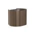Bradley 3B1-113400-BZ Waste Rec-Surface-Small Cap. (P-Shape) Brushed Bronze Sparrow Supply