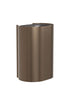 Bradley 3B1-113600-BZ Waste Rec- Surface , Large Cap. (P-Shape) Brushed Bronze Sparrow Supply