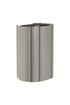 Bradley 3B1-113600-BS Waste Rec- Surface , Large Cap. (P-Shape) Brushed Stainless Sparrow Supply