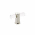 Schaub 401-PN Lumiere Cabinet T Knob with Acrylic Polished Nickel Finish Sparrow Supply