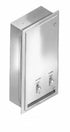 Bradley 401-400000 Napkin/Tampon Vendor, Recessed Sparrow Supply