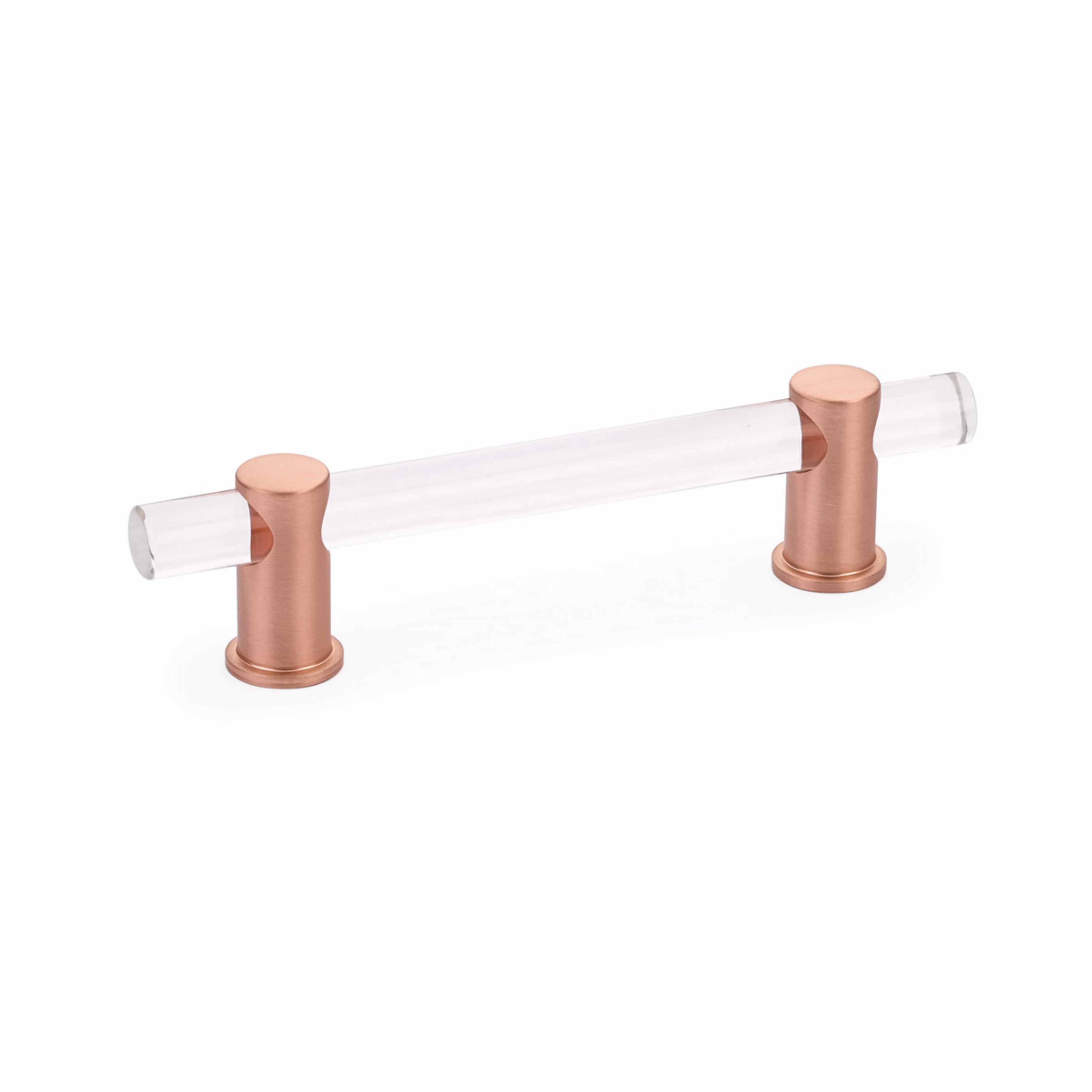 Schaub 404-BRG 4" Center to Center Lumiere Cabinet Pull Brushed Rose Gold Finish Sparrow Supply