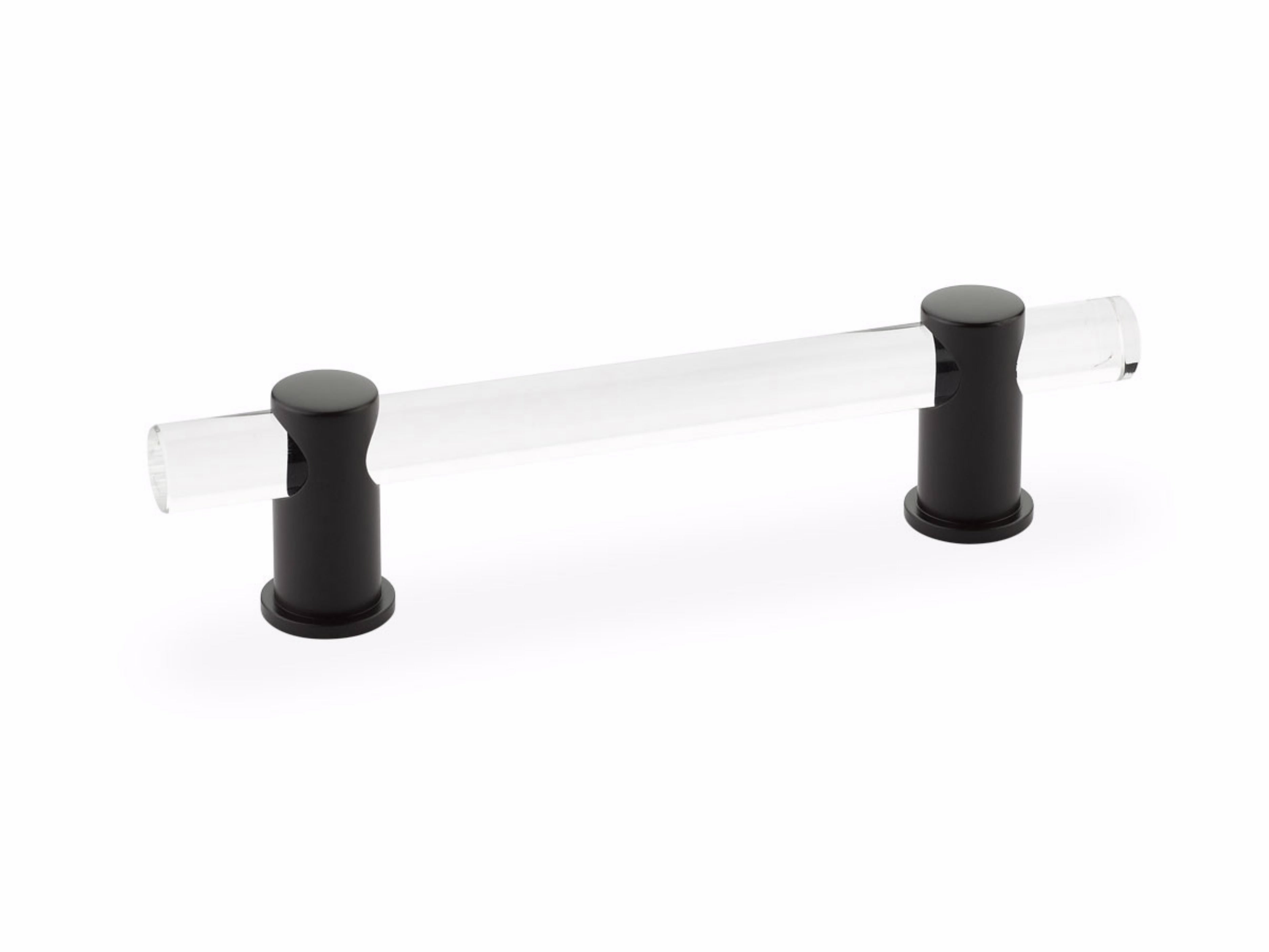 Schaub 404-MB 4" Center to Center Lumiere Cabinet Pull Matte Black Finish Sparrow Supply