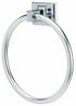 Bradley 934-000000 Towel Ring, Chrome Plated, Surf-Mtd