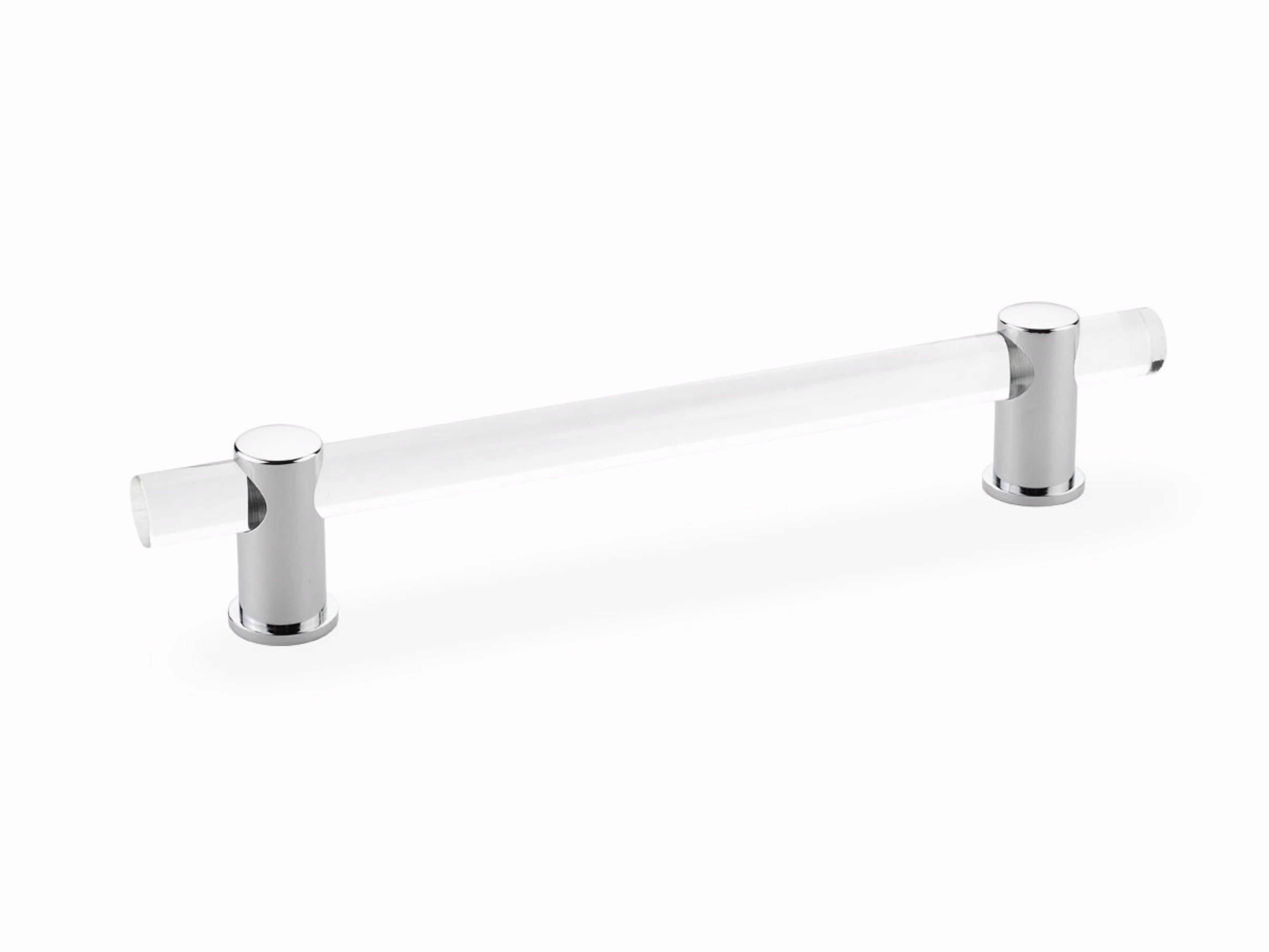 Schaub 406-26 6" Center to Center Lumiere Cabinet Pull Polished Chrome Finish Sparrow Supply
