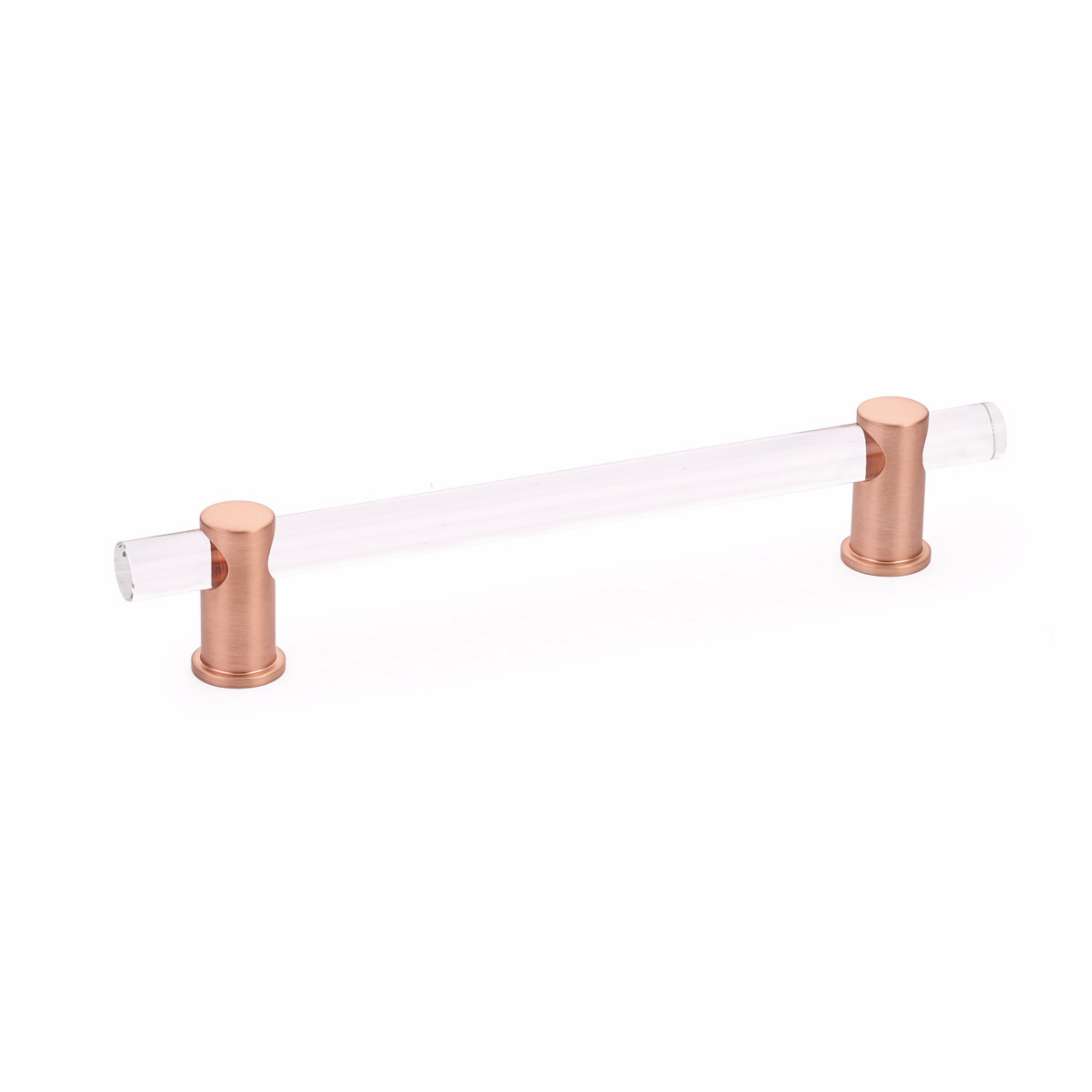 Schaub 406-BRG 6" Center to Center Lumiere Cabinet Pull Brushed Rose Gold Finish Sparrow Supply