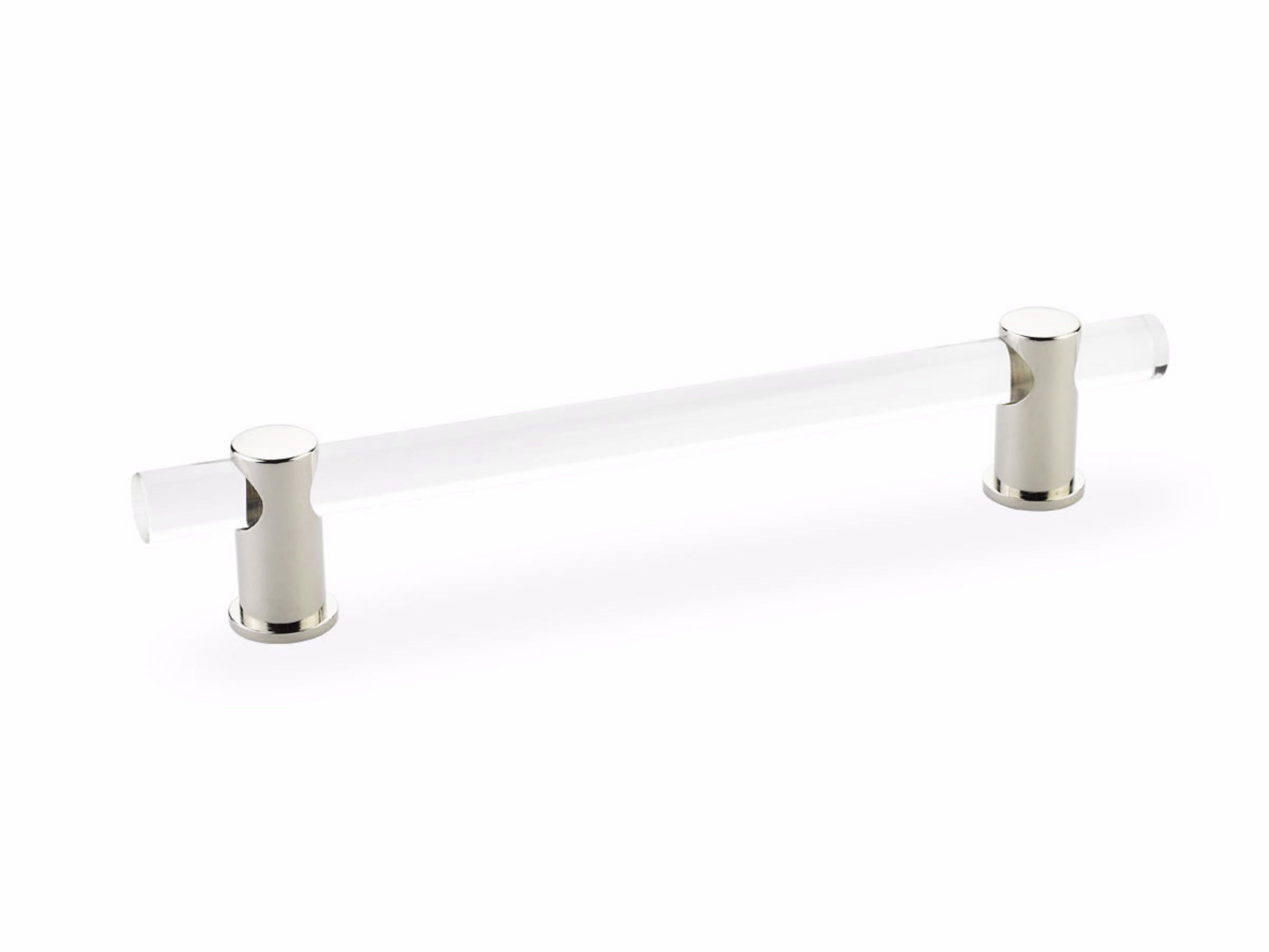 Schaub 406-PN 6" Center to Center Lumiere Cabinet Pull Polished Nickel Finish Sparrow Supply