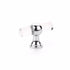 Schaub 411-26 Lumiere Transitional Cabinet T Knob Acrylic Polished Chrome Finish Sparrow Supply
