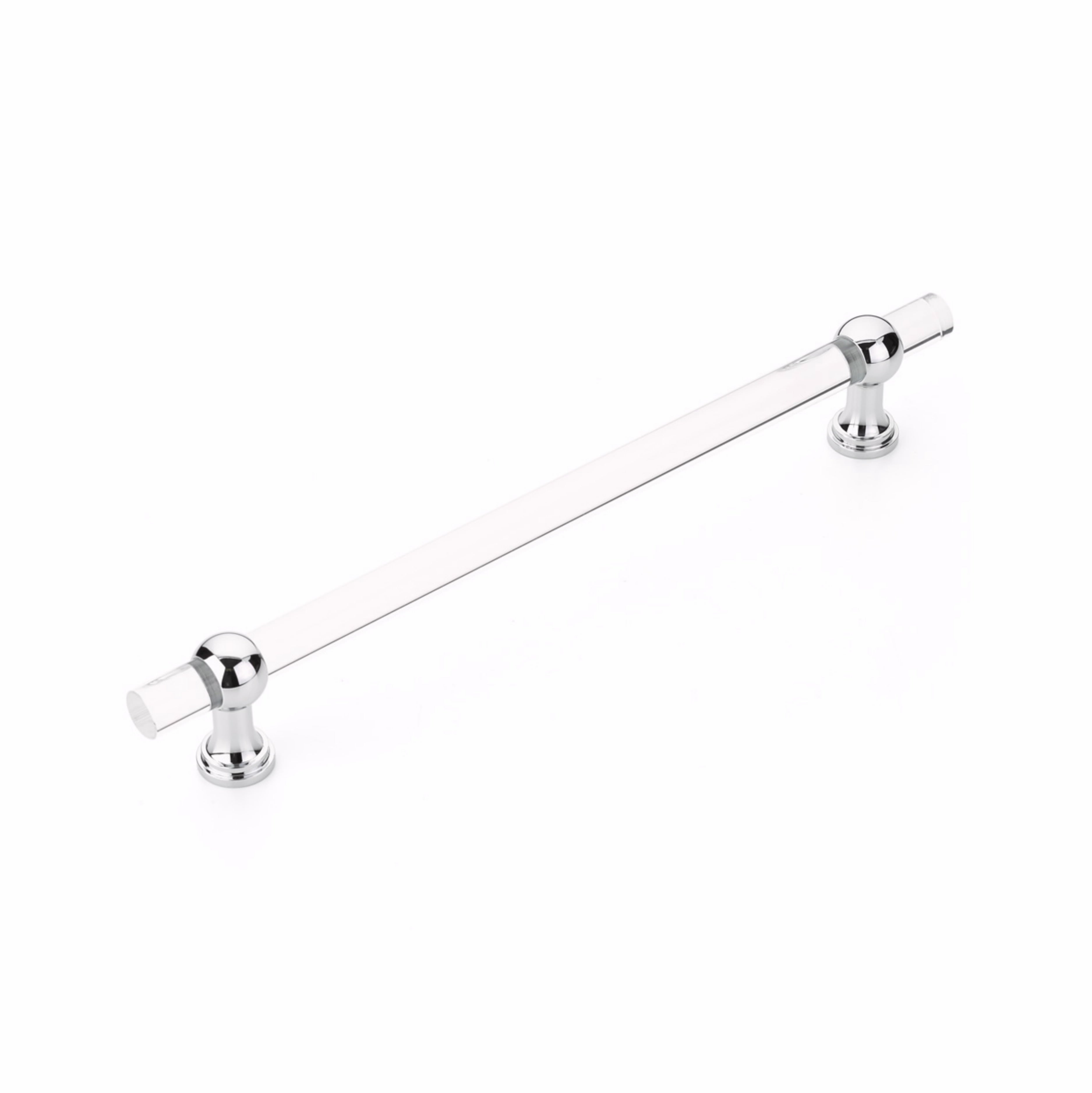 Schaub 412-26 12" Center to Center Lumiere Transitional Appliance Pull Polished Chrome Finish Sparrow Supply
