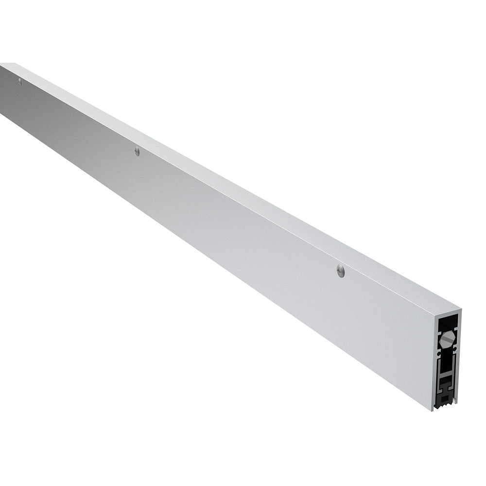 Pemko 4131CRL36 36" (3') Surface Mounted Automatic Door Bottom with EPDM Clear Aluminum Finish Sparrow Supply