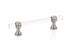 Schaub 414-15 4" Center to Center Lumiere Transitional Cabinet Pull Satin Nickel Finish Sparrow Supply