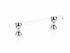 Schaub 414-26 4" Center to Center Lumiere Transitional Cabinet Pull Polished Chrome Finish Sparrow Supply