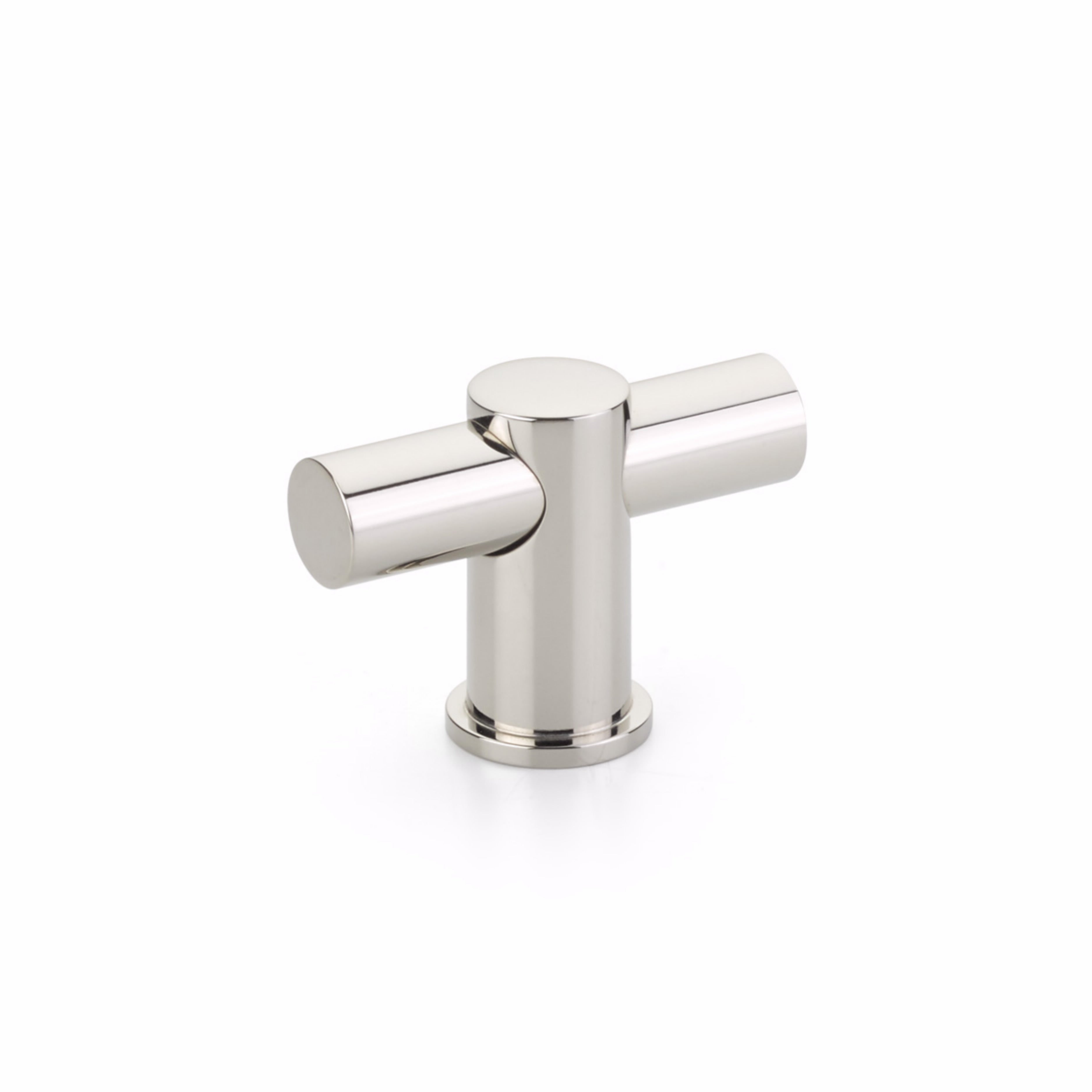 Schaub 421-PN Fonce Cabinet T Knob Polished Nickel Finish Sparrow Supply