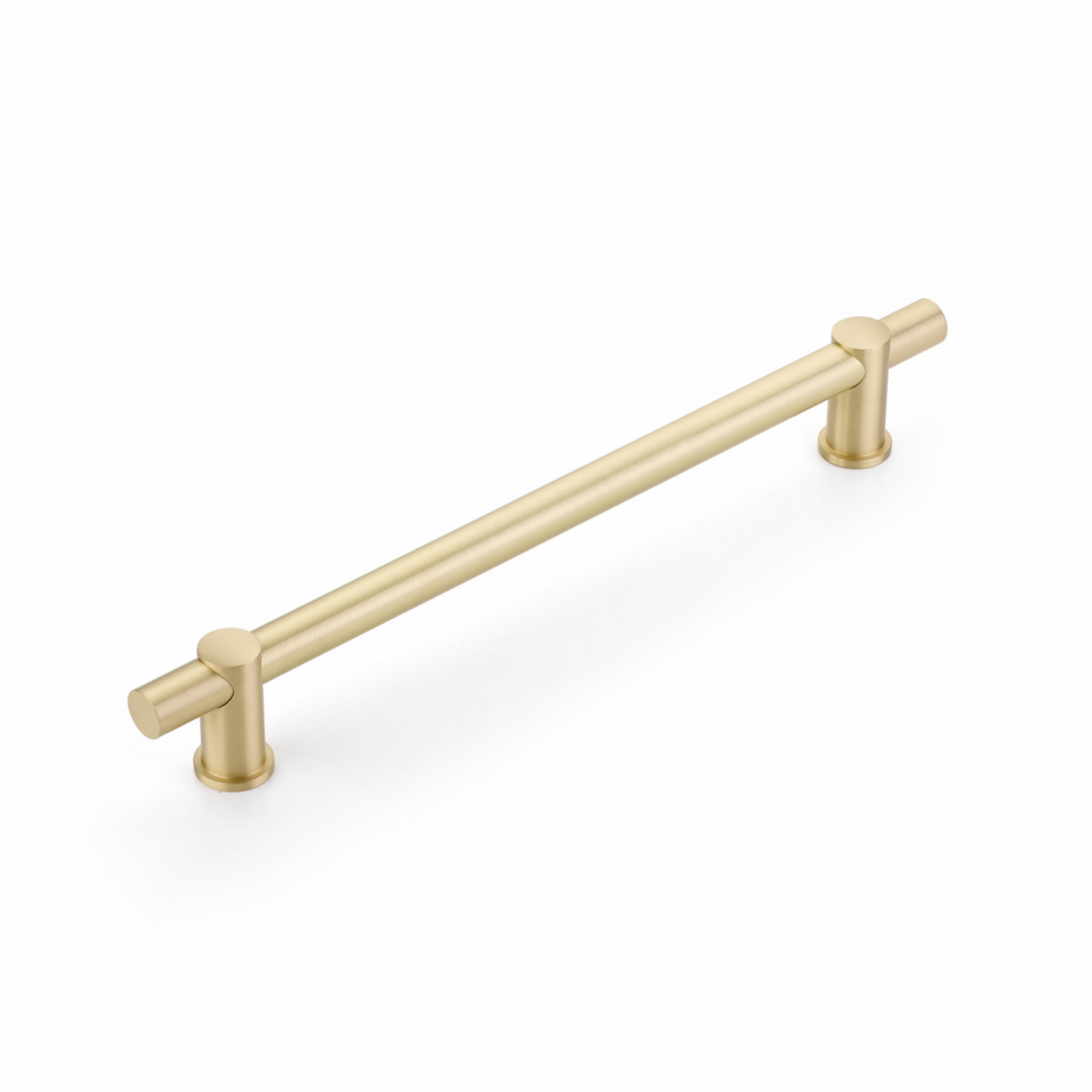 Schaub 422-SB 12" Center to Center Fonce Appliance Pull Satin Brass Finish Sparrow Supply