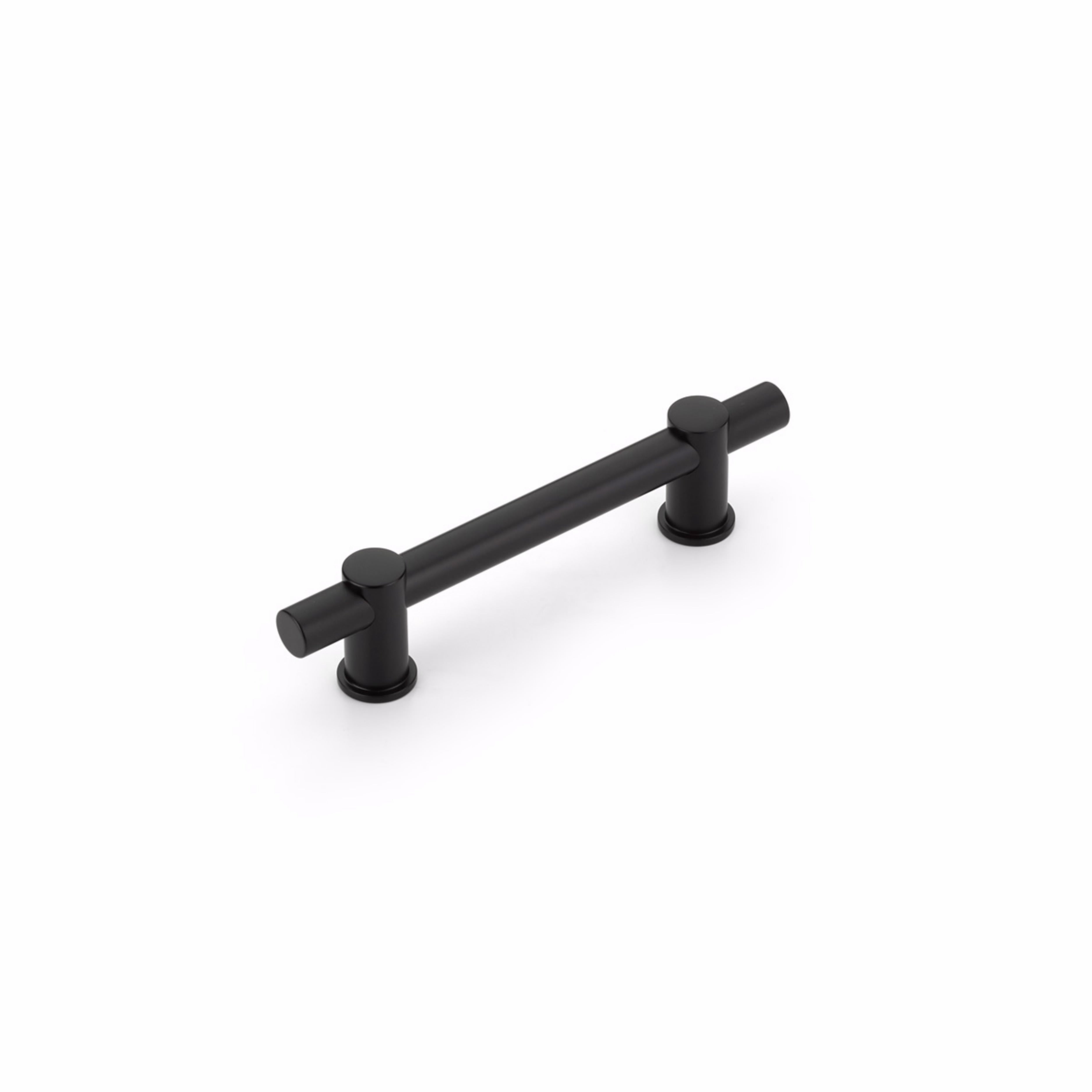 Schaub 424-MB 4" Center to Center Fonce Bar Cabinet Pull Matte Black Finish Sparrow Supply