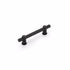 Schaub 424-MB 4" Center to Center Fonce Bar Cabinet Pull Matte Black Finish Sparrow Supply
