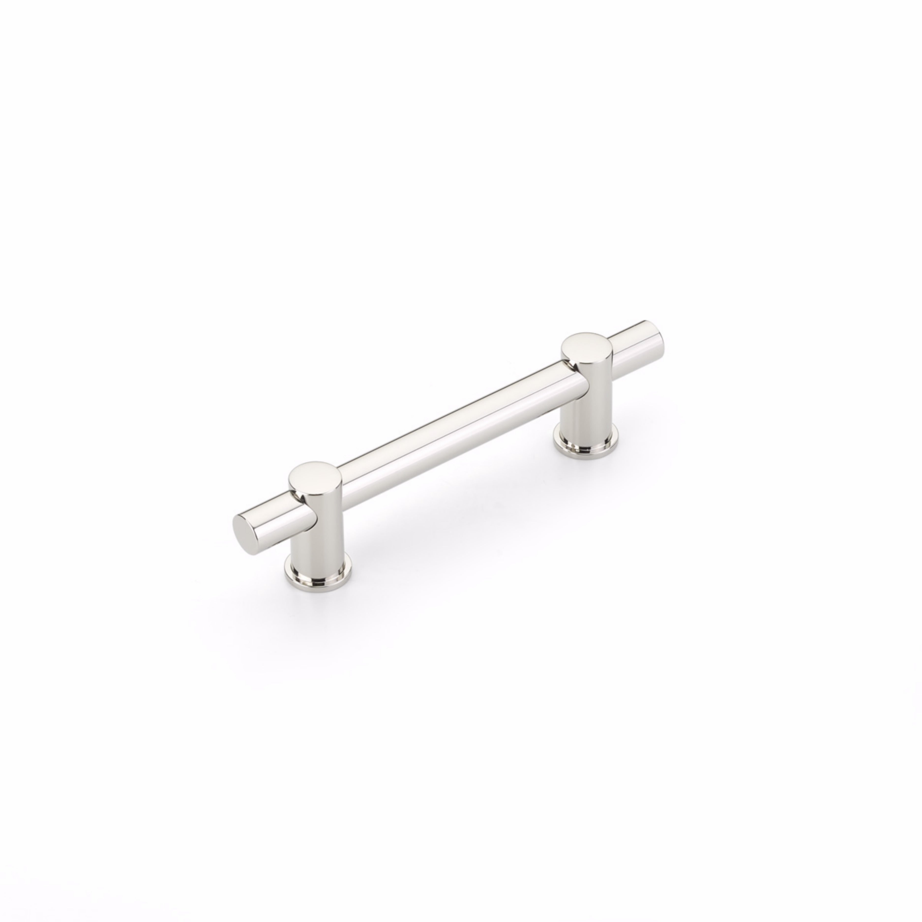 Schaub 424-PN 4" Center to Center Fonce Bar Cabinet Pull Polished Nickel Finish Sparrow Supply