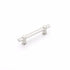 Schaub 424-PN 4" Center to Center Fonce Bar Cabinet Pull Polished Nickel Finish Sparrow Supply