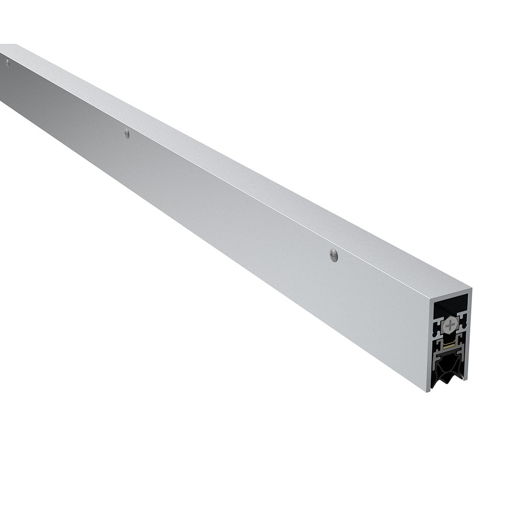 Pemko 4301CPKL36 36" (3') Surface Mounted Automatic Door Bottom with PemkoPrene Clear Aluminum Finish Sparrow Supply