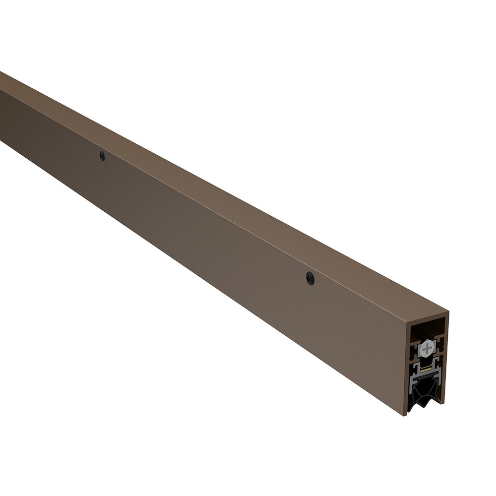 Pemko 4301DPKL36 36" (3') x 1-25/32" Automatic Door Bottom with PemkoPrene Dark Bronze Anodized Aluminum Finish Sparrow Supply